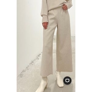 NWT Oak & Fort Blanket Pant Heather Cream